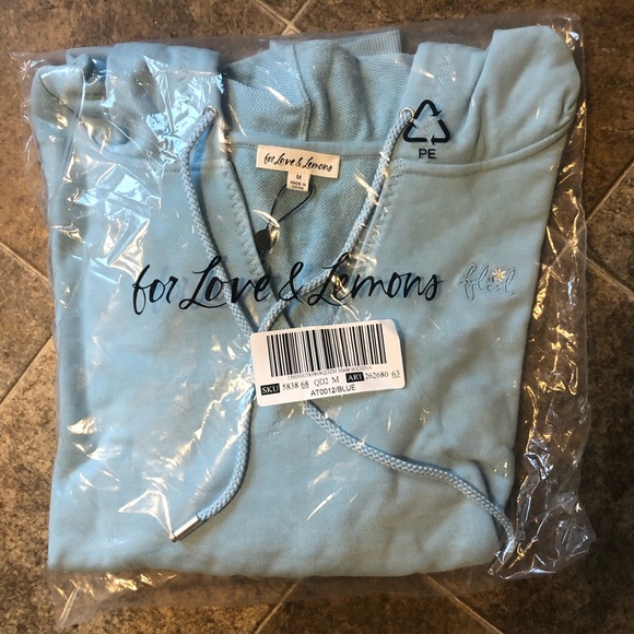 FOR LOVE & LEMONS Harper Sweatshirt NWT - Picture 7 of 9